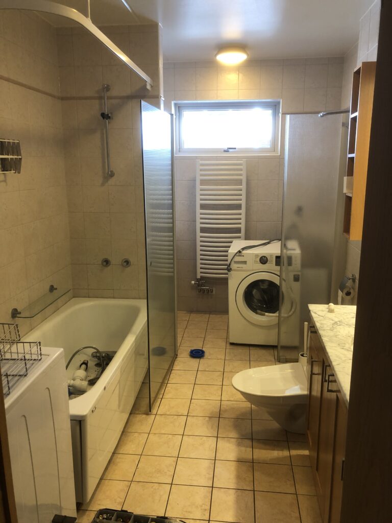 Renovering av badrum på Lindholmen